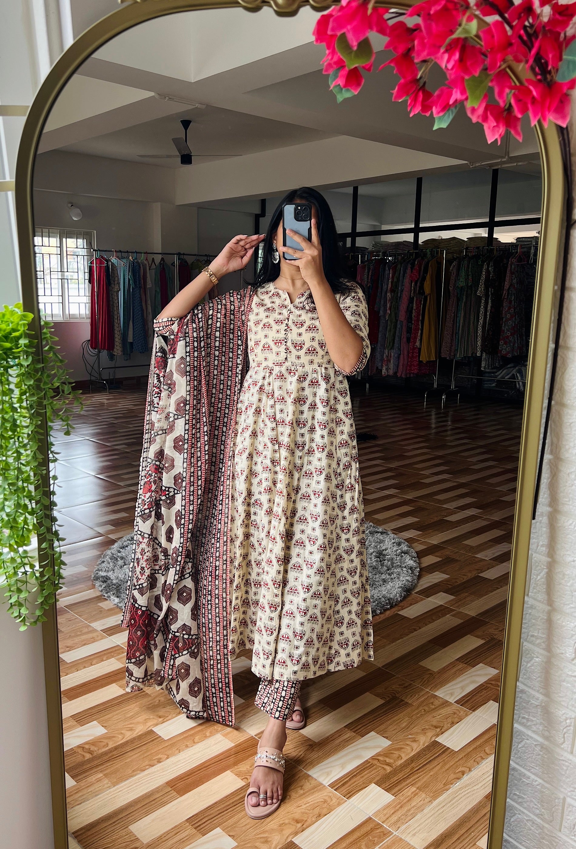 Feeding Anarkali 35 ( without dupatta)