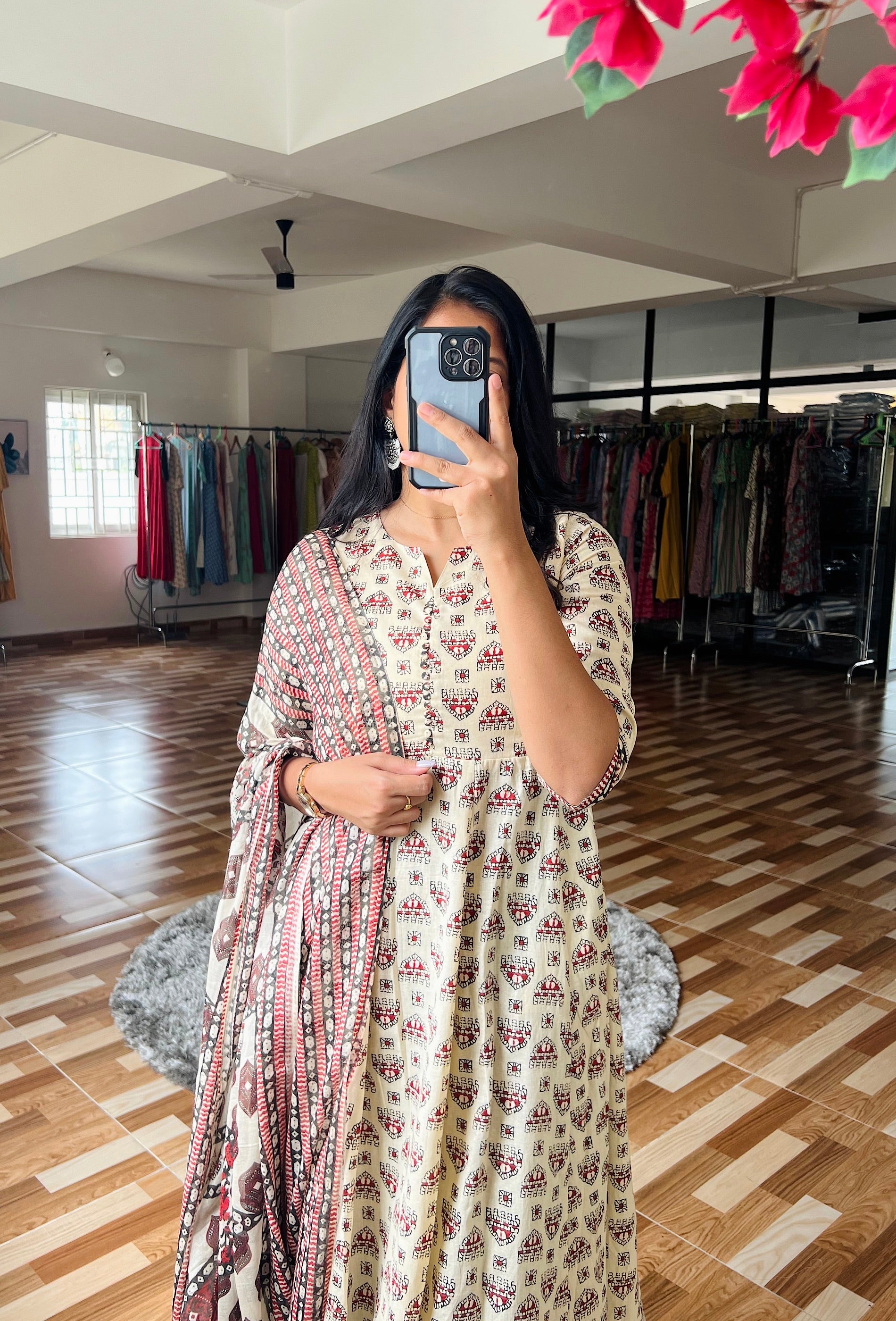 Feeding Anarkali 35 ( without dupatta)
