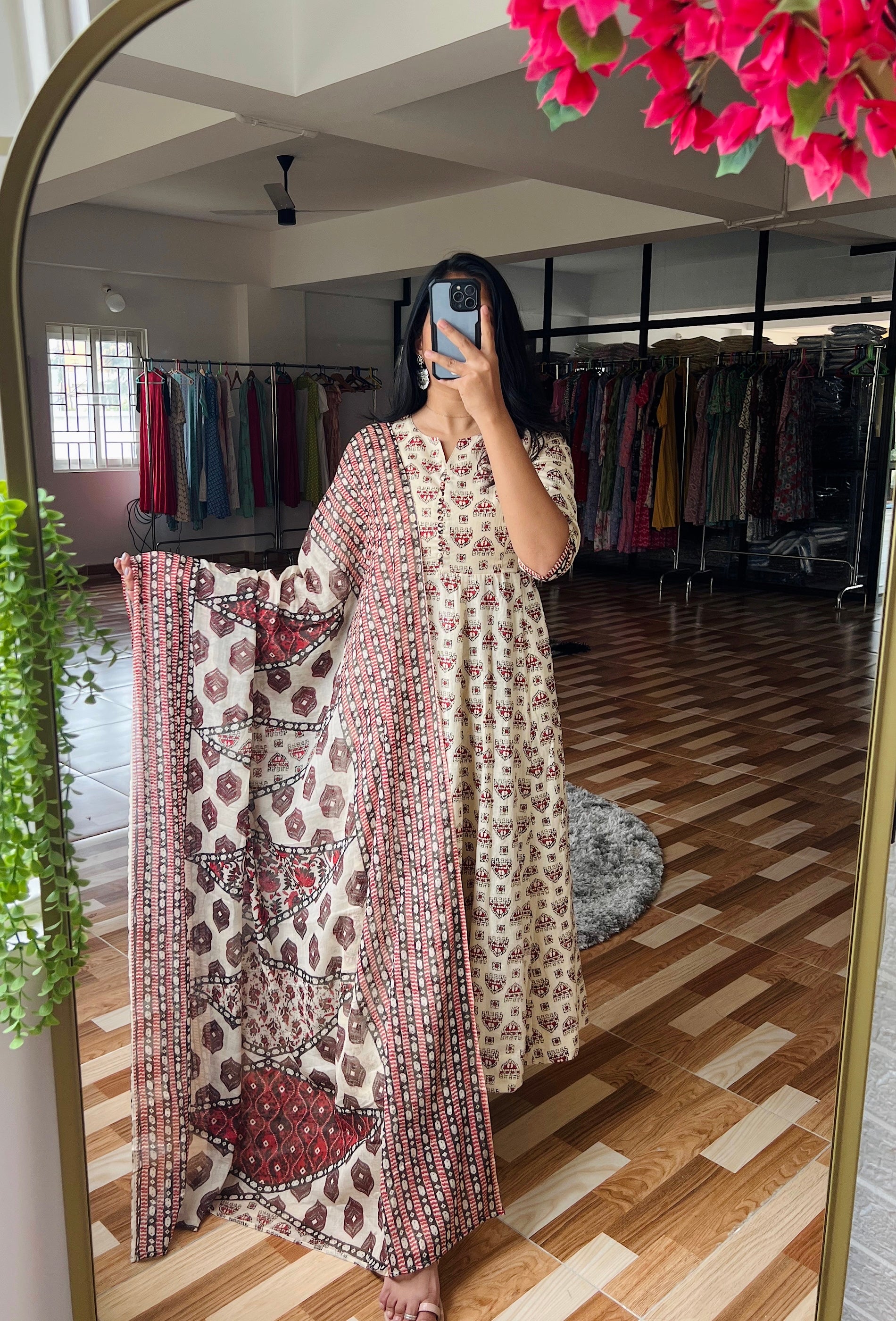 Feeding Anarkali 35 ( without dupatta)