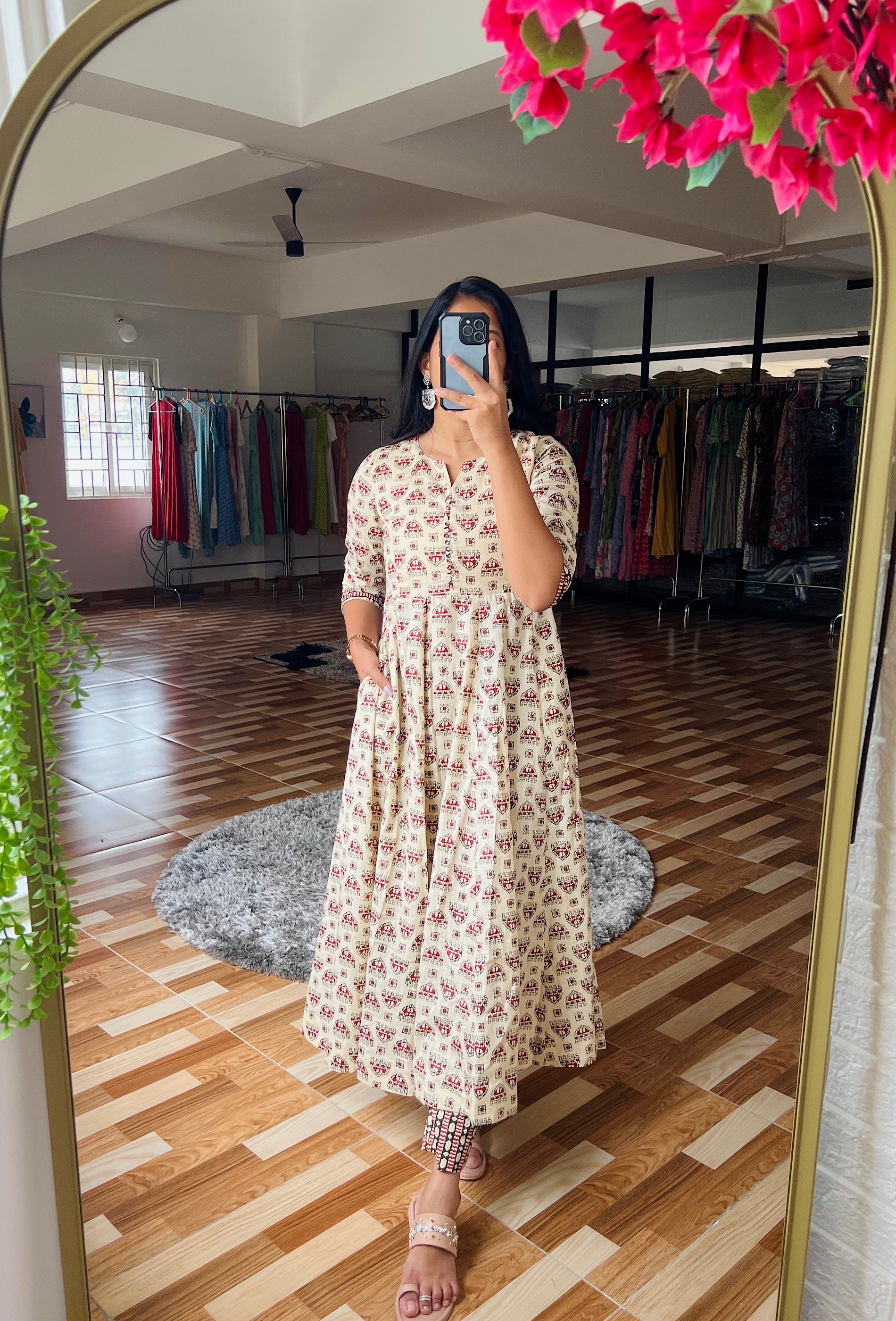Feeding Anarkali 35 ( without dupatta)