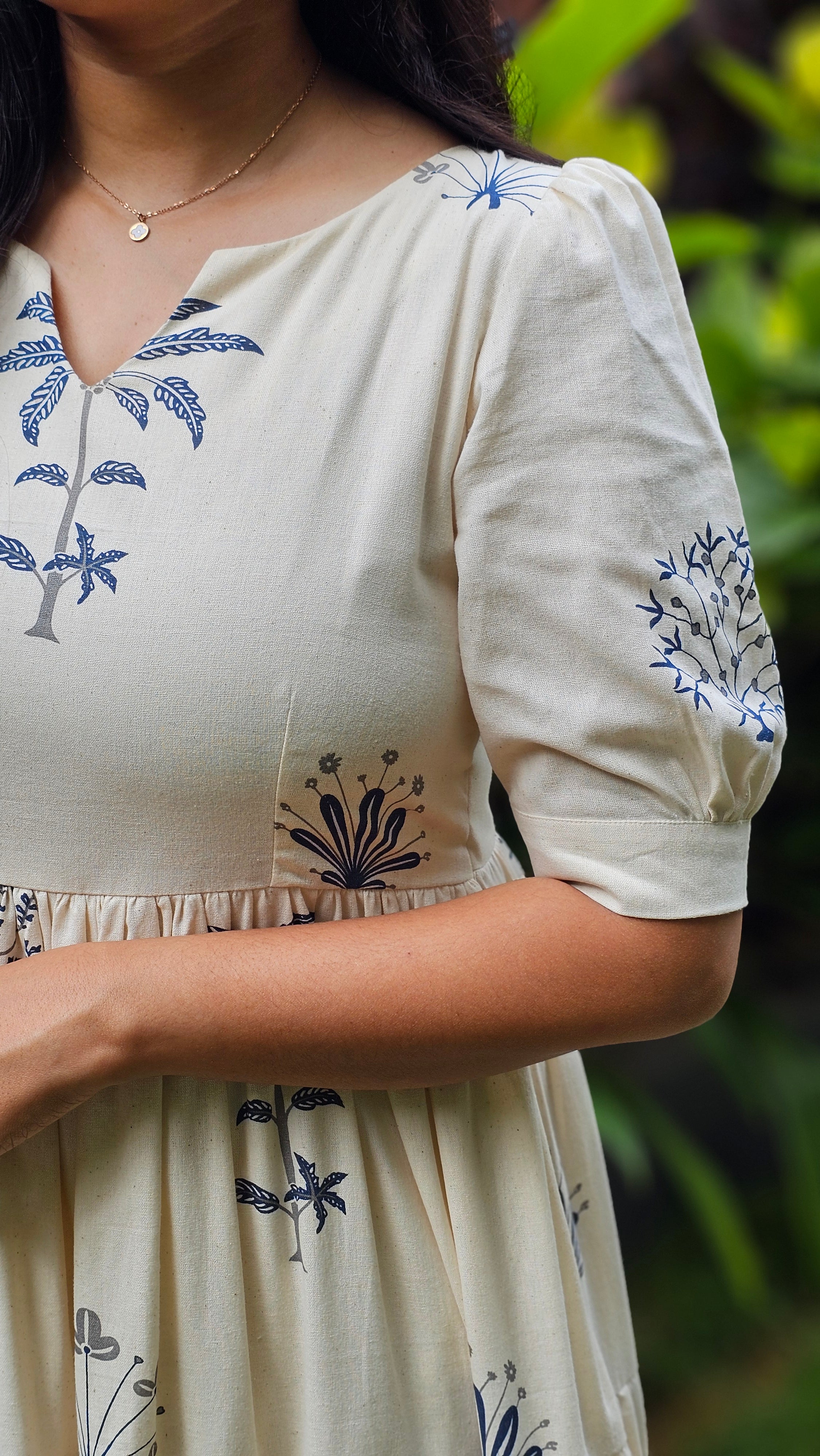 Gift Of Grace - 3 Tier Flex Cotton Dress
