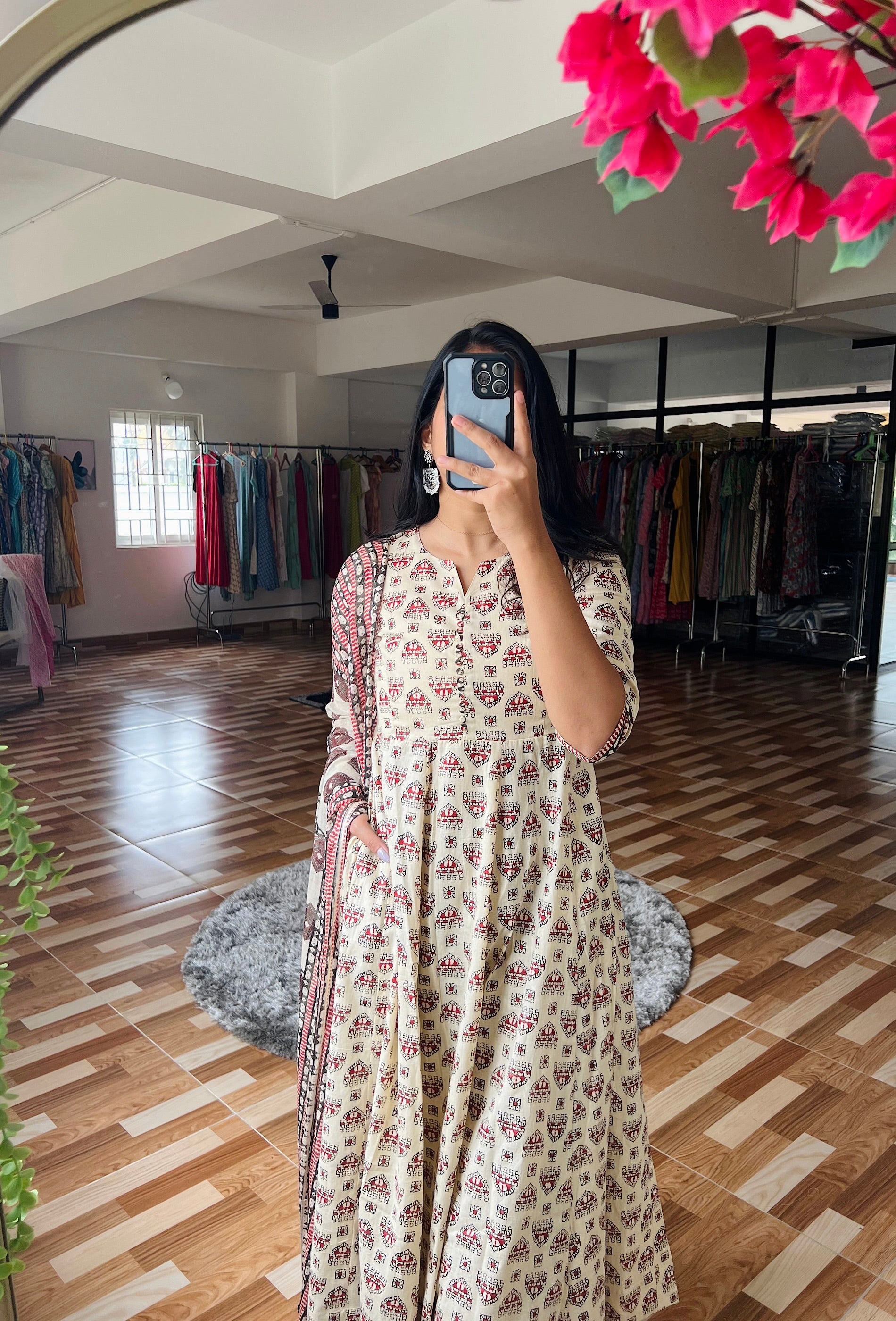 Feeding Anarkali 35 ( without dupatta)