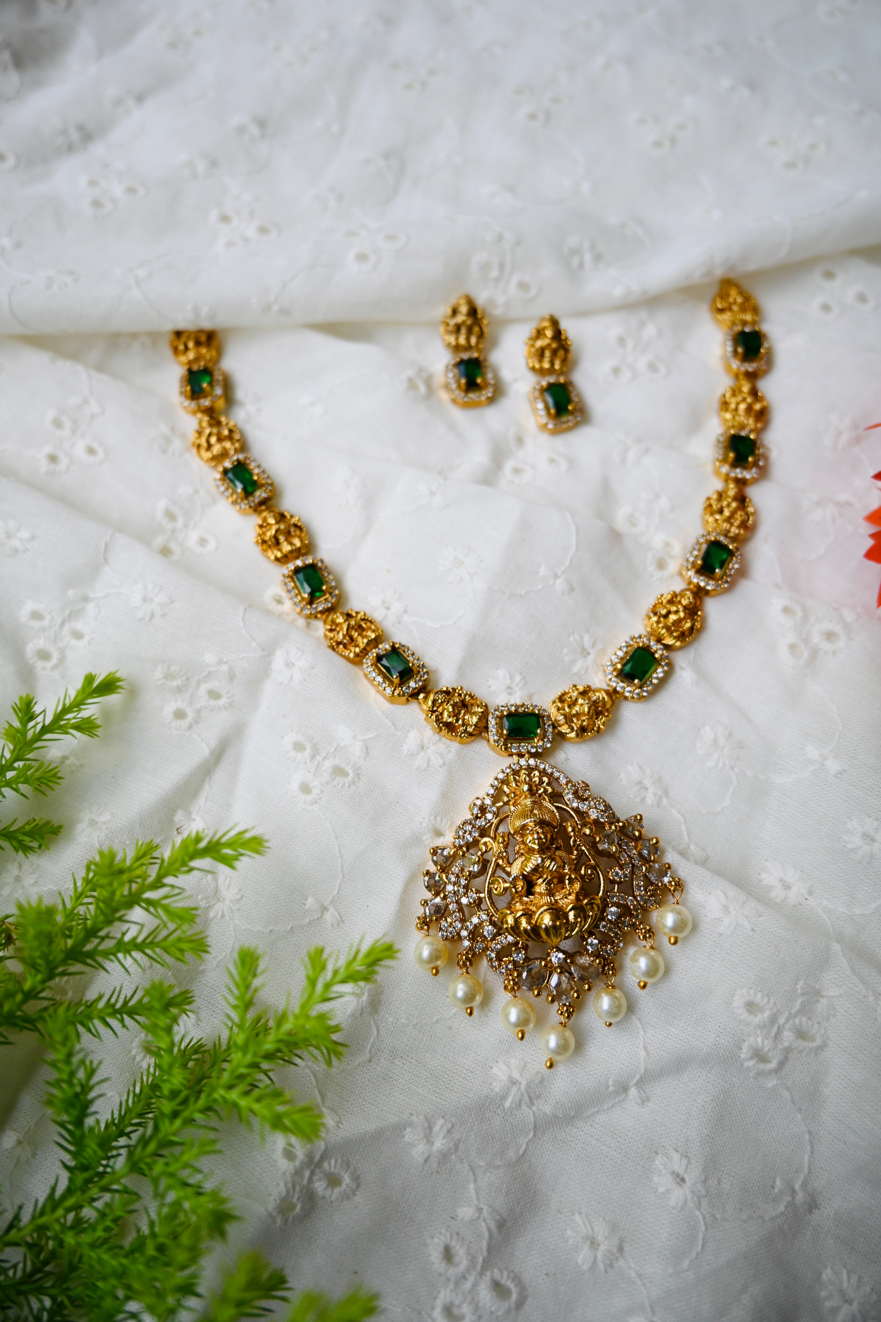 KAMAKSHI - LAKSHMI NECKLACE