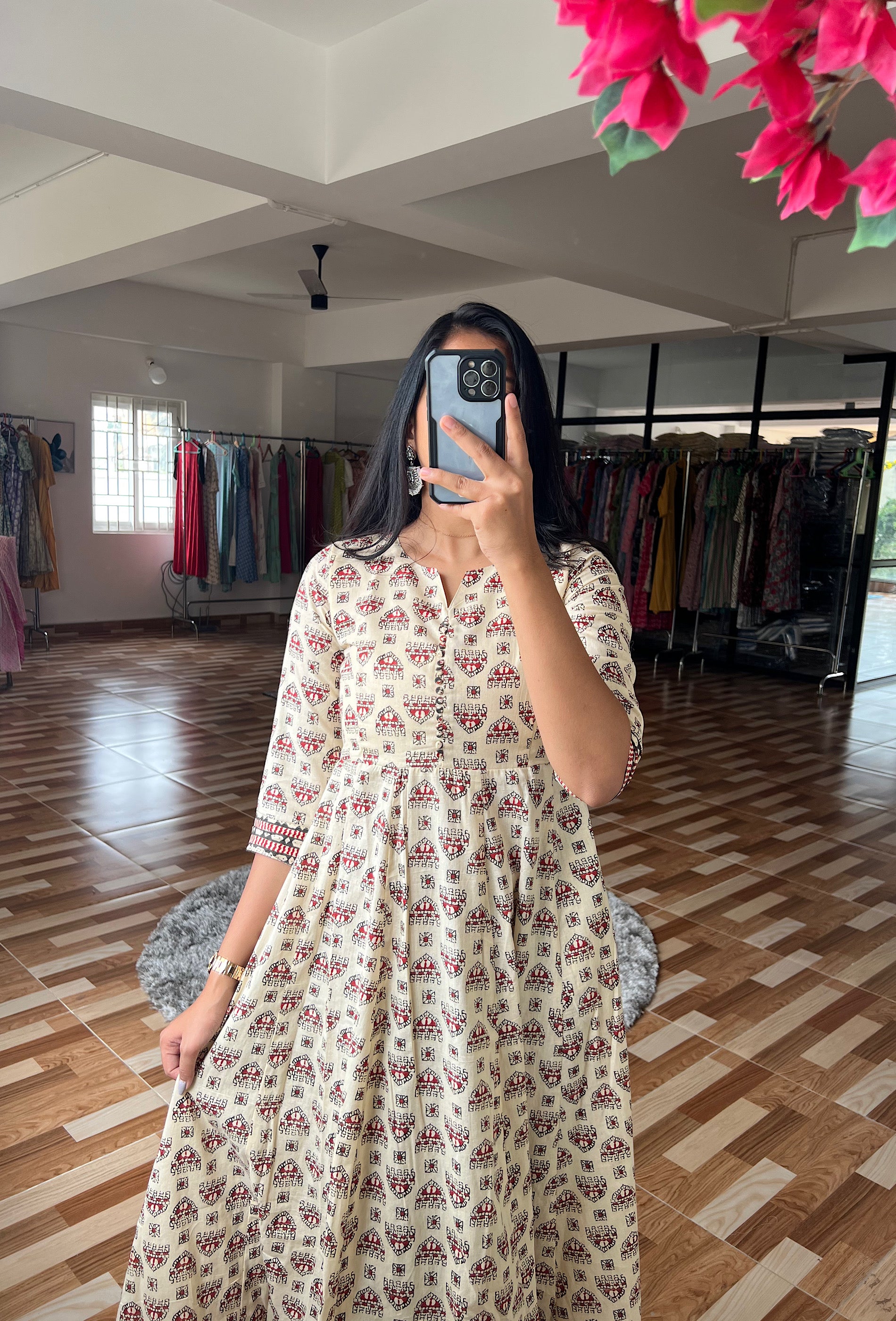 Feeding Anarkali 35 ( without dupatta)