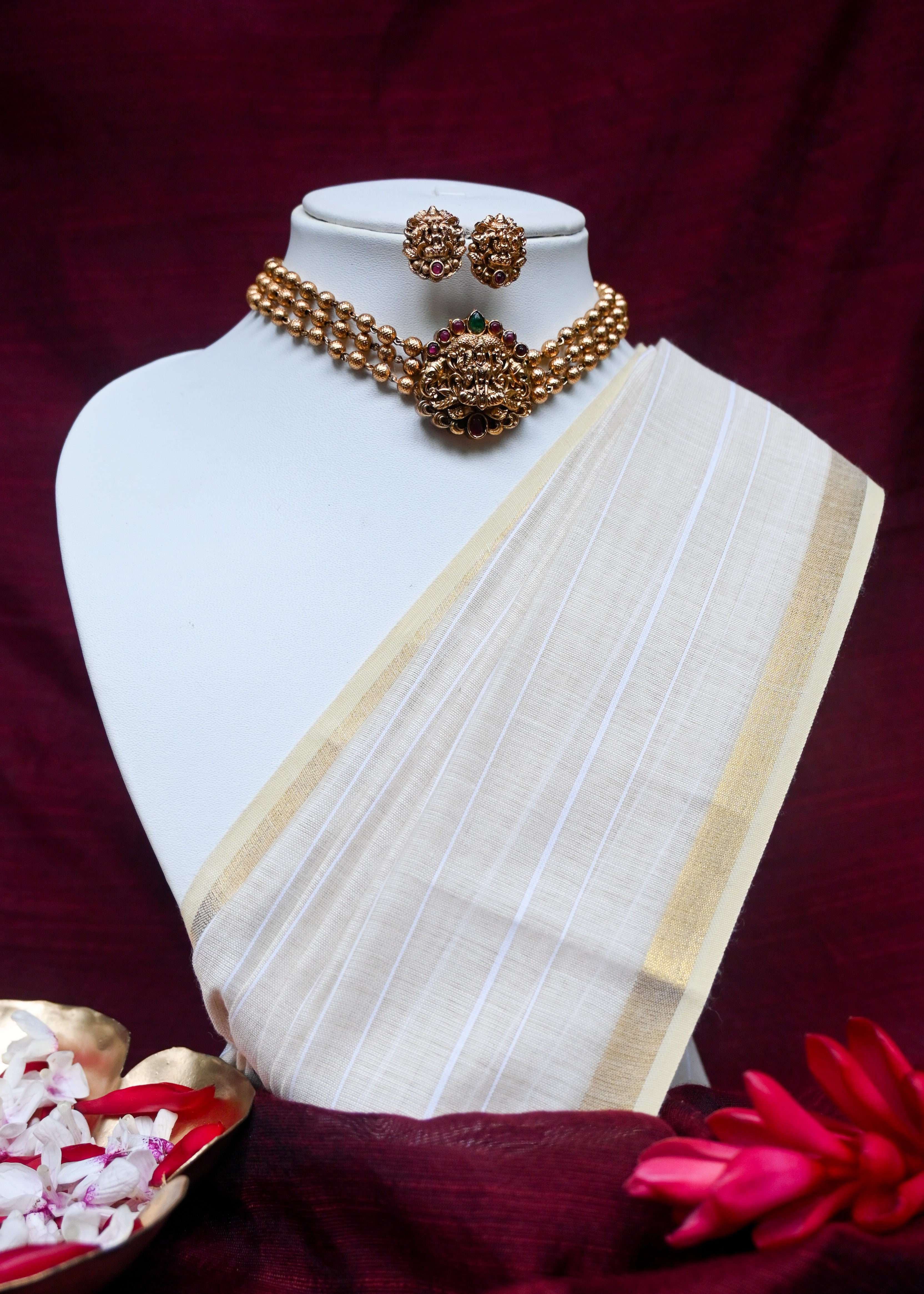 Mahalakshmi - Heritage Temple Choker