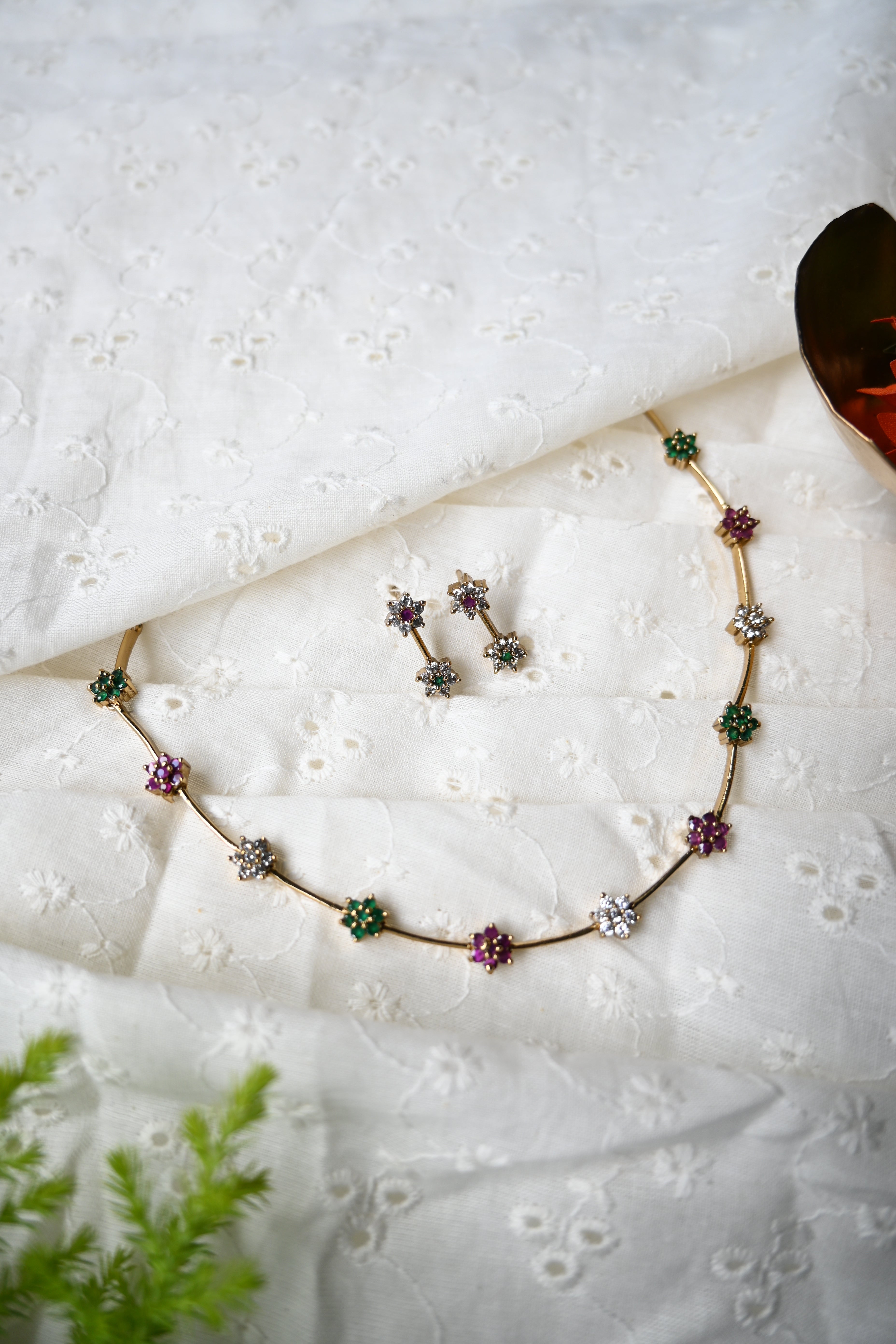 ANVITHA - AD STONE NECKLACE