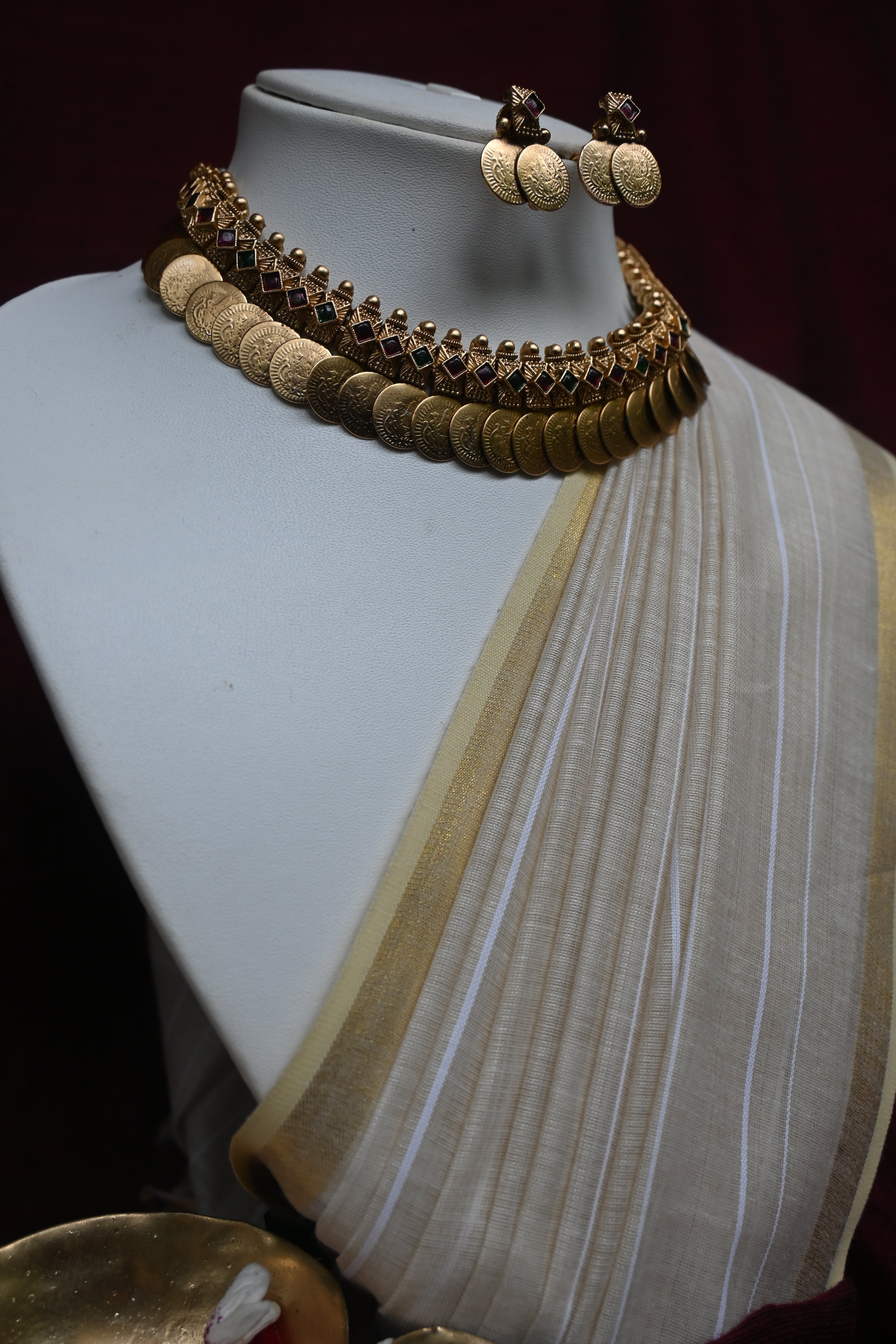 Kanika - Lakshmi Coin Choker Set