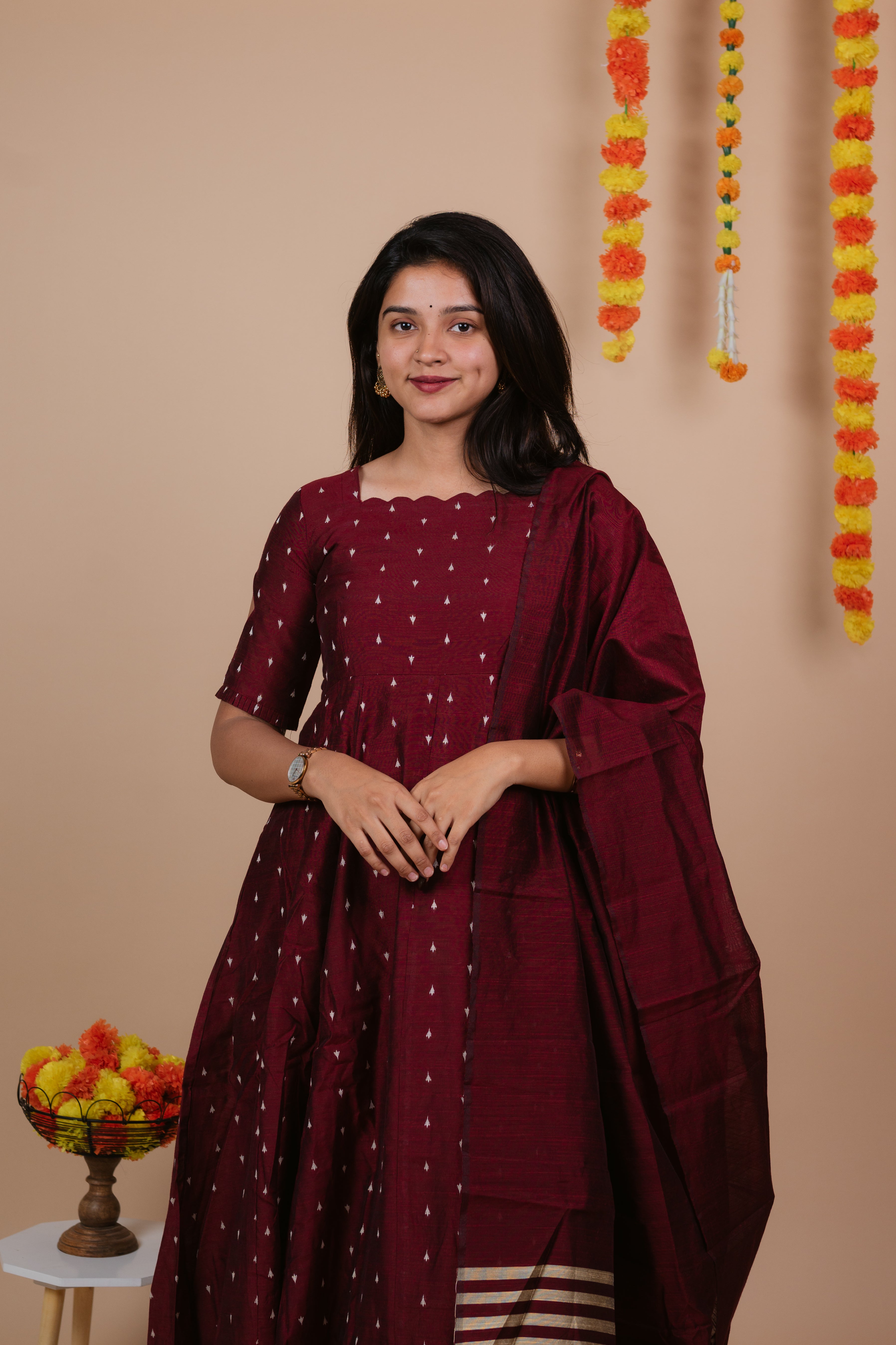 SAKHI - MAROON