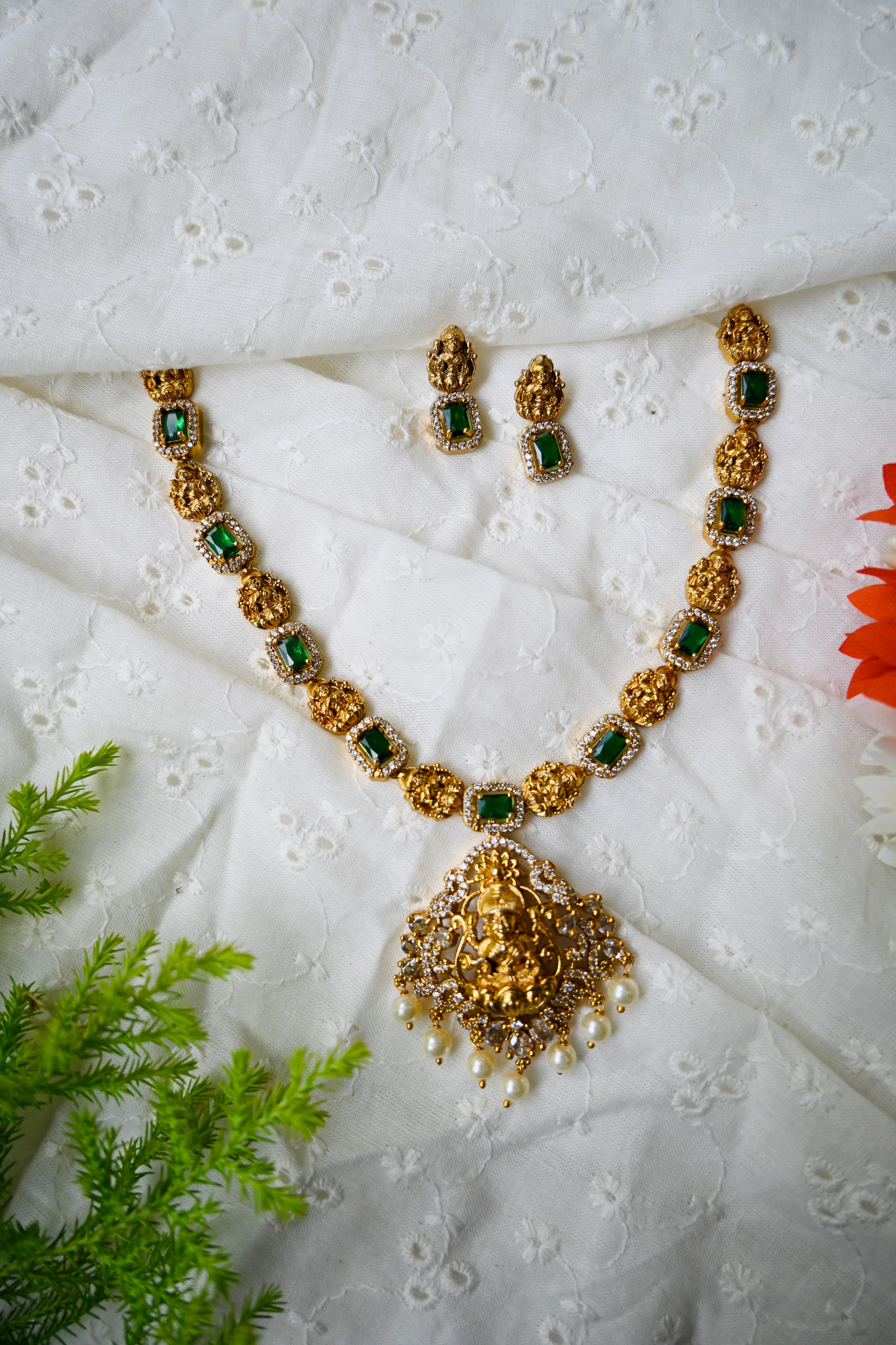 KAMAKSHI - LAKSHMI NECKLACE