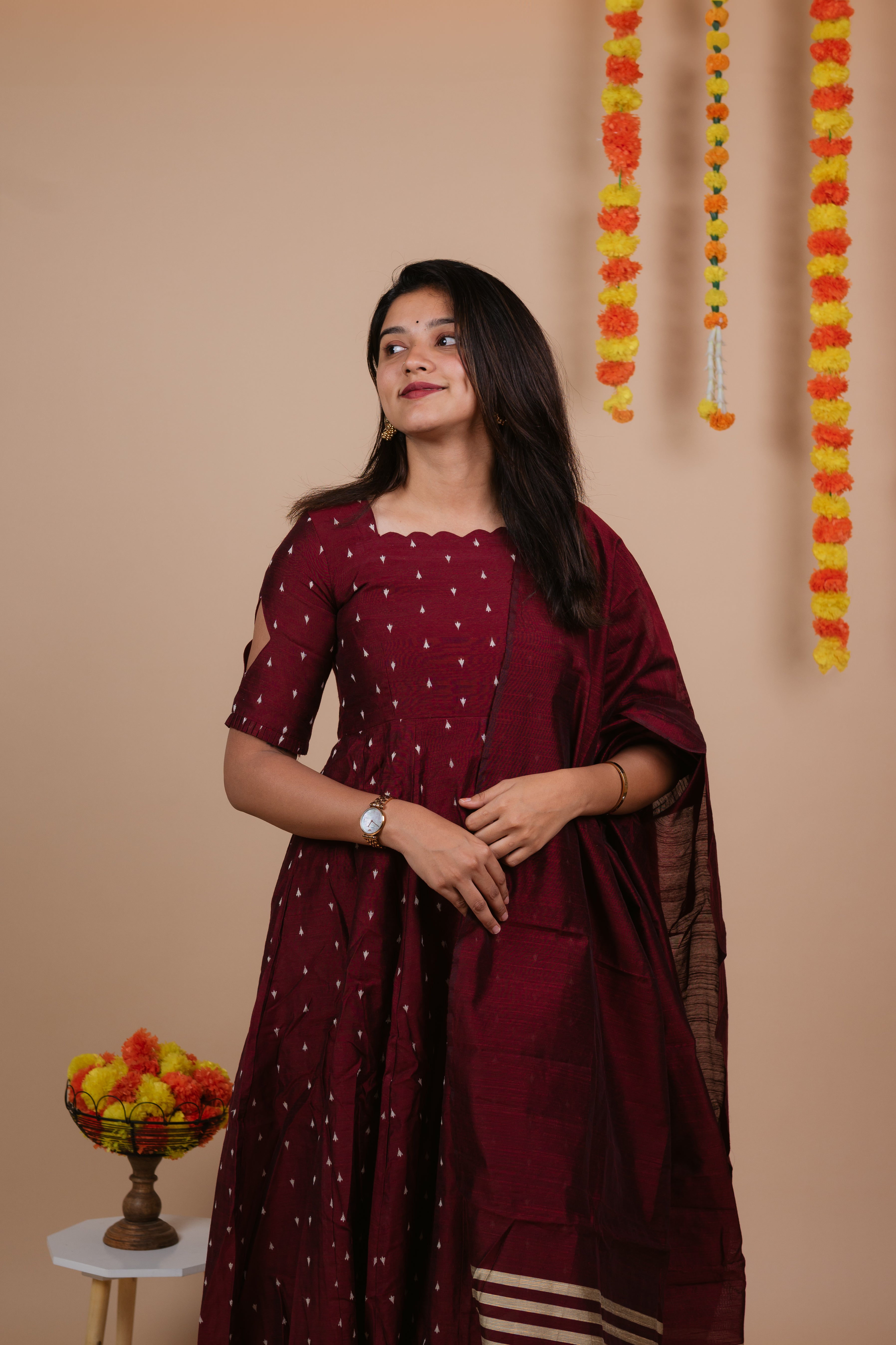 SAKHI - MAROON