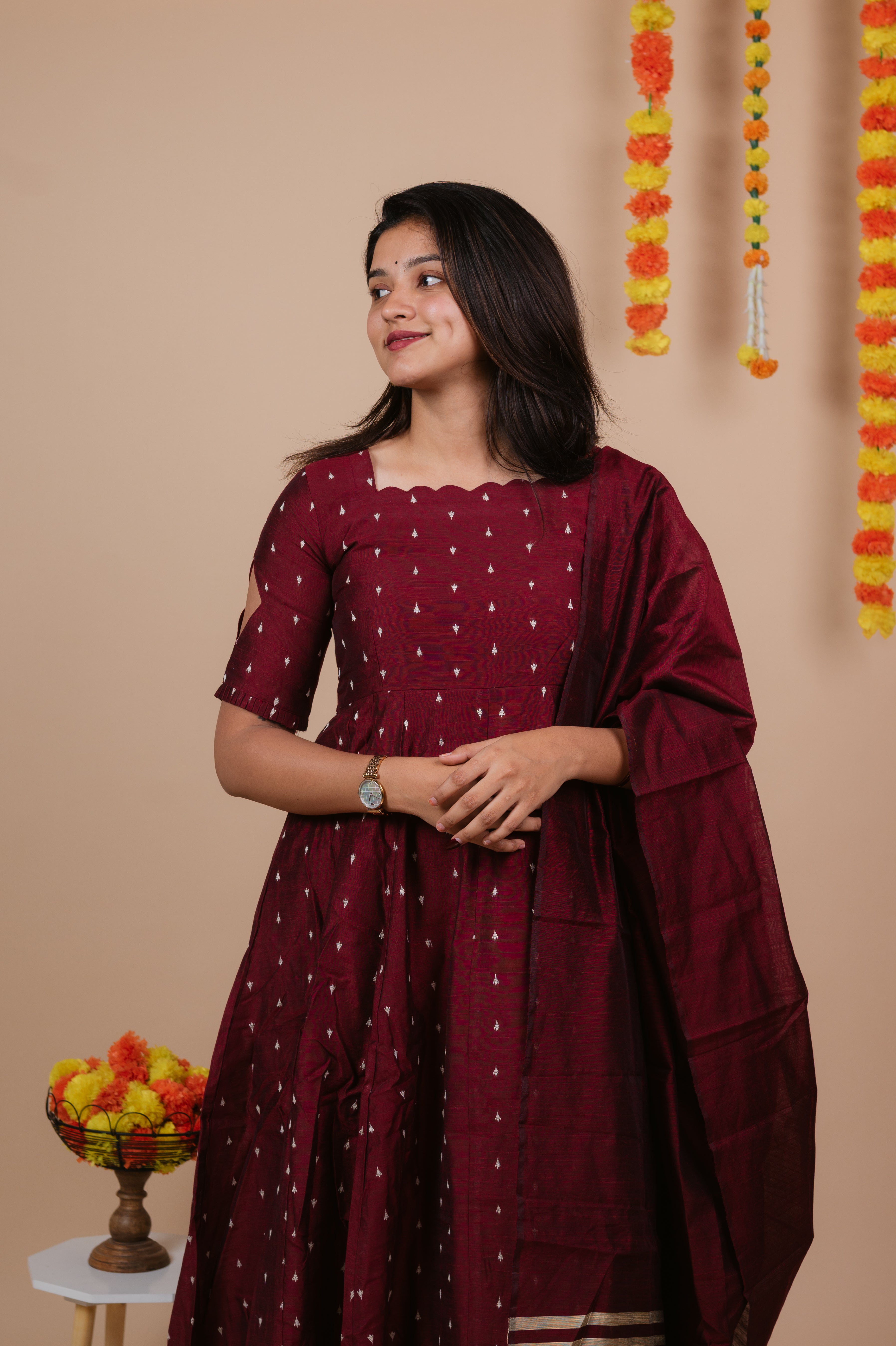 SAKHI - MAROON